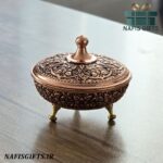قندان مسی طرح فاخر | اصالت ایرانی در اوج ظرافت - Image 2